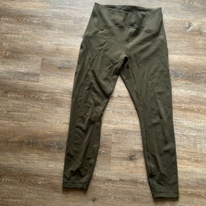 Green unlimit leggings